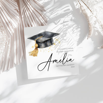 Personalised Graduation Card