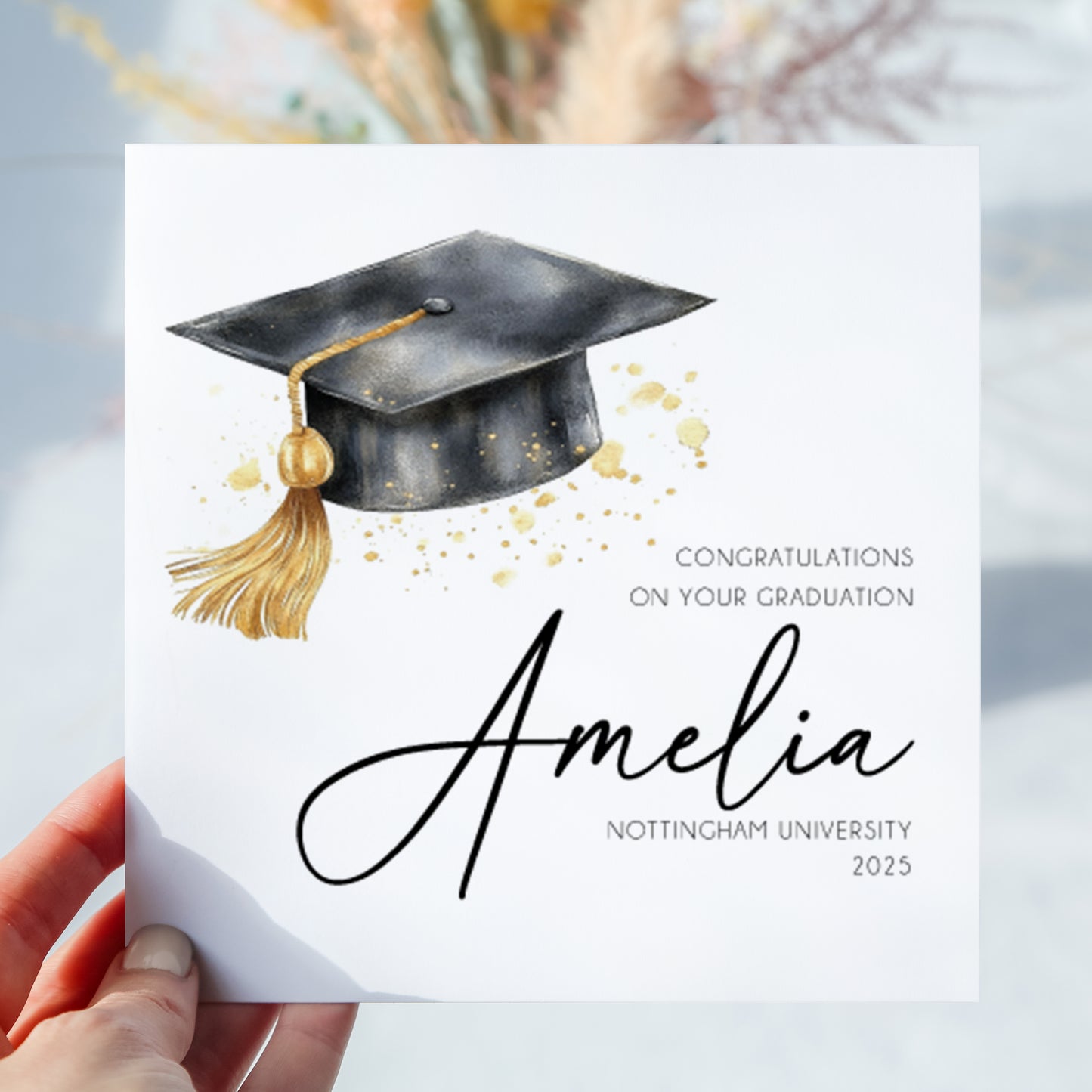Personalised Graduation Card