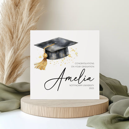 Personalised Graduation Card