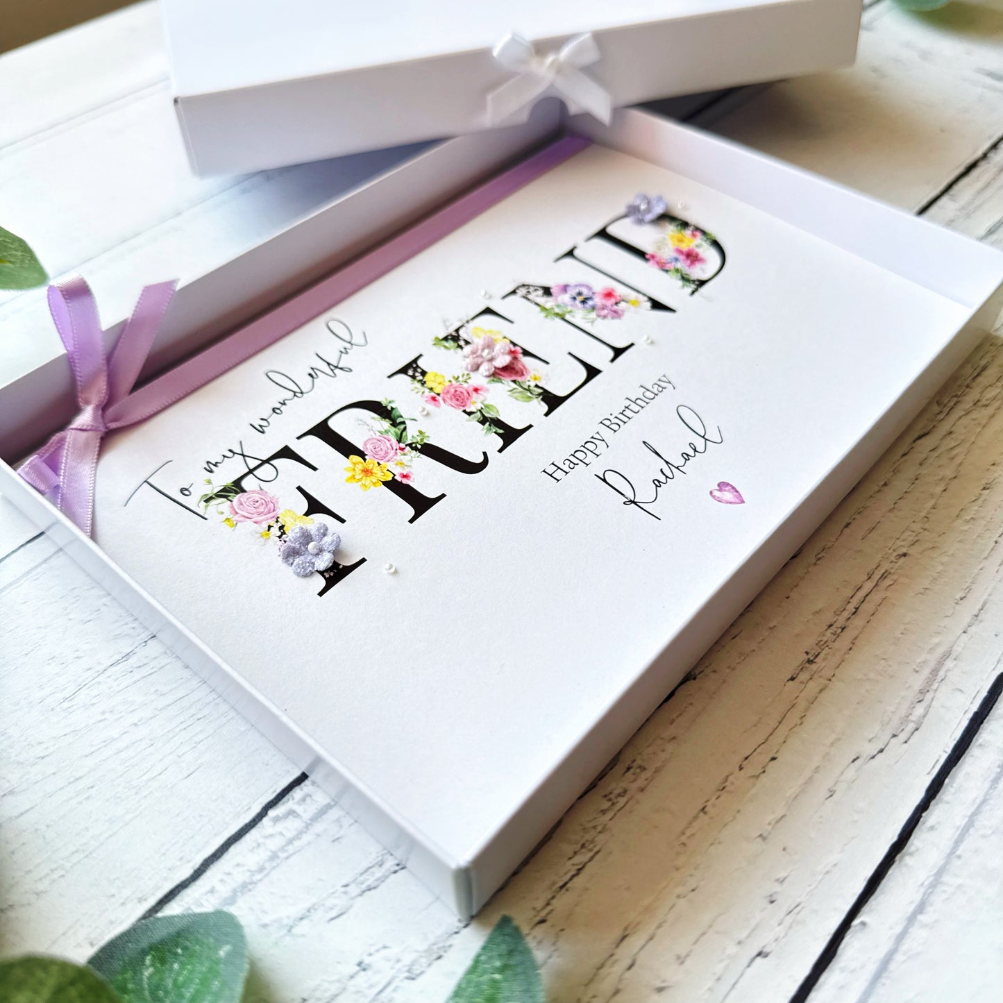 Wonderful Friend - Personalised Card