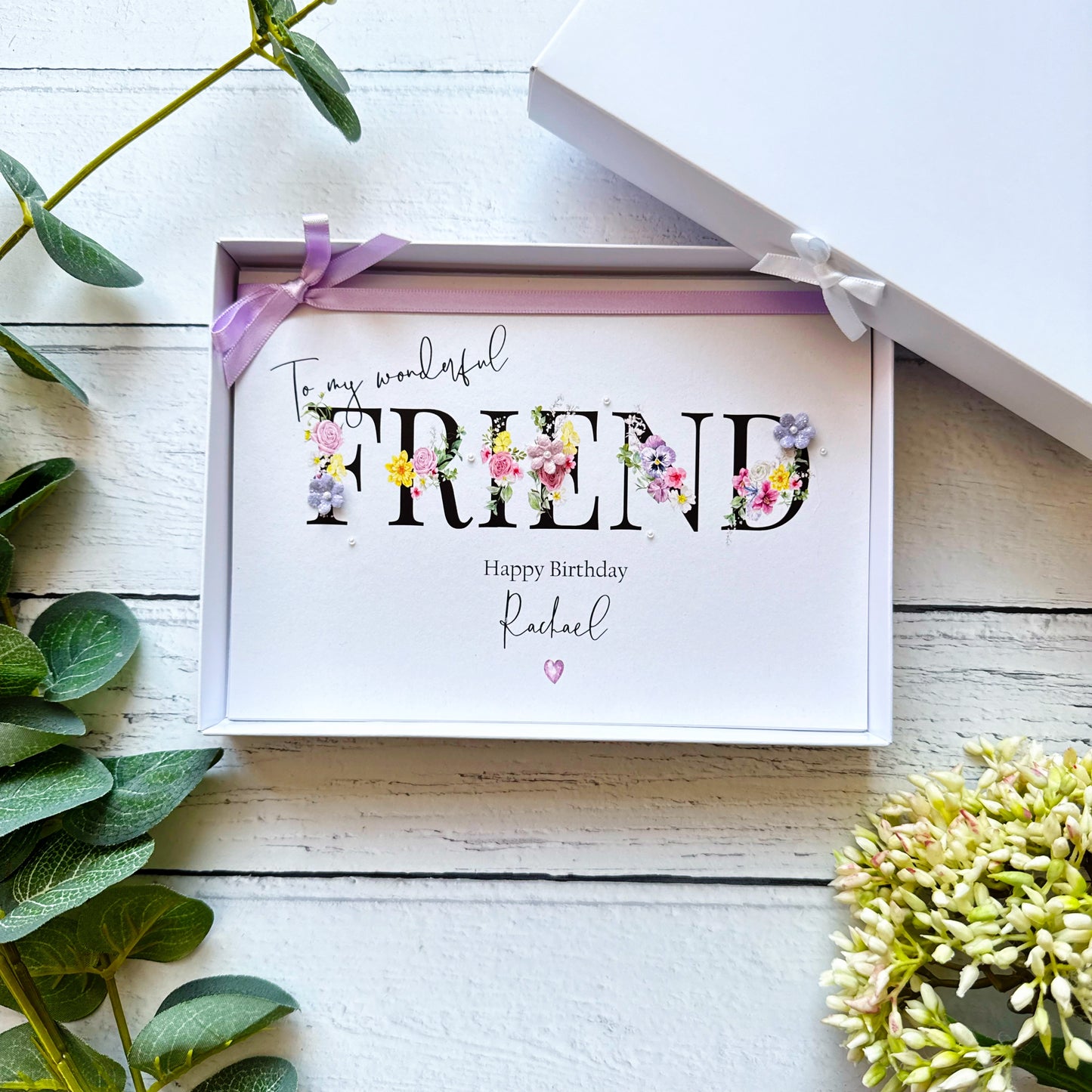Wonderful Friend - Personalised Card