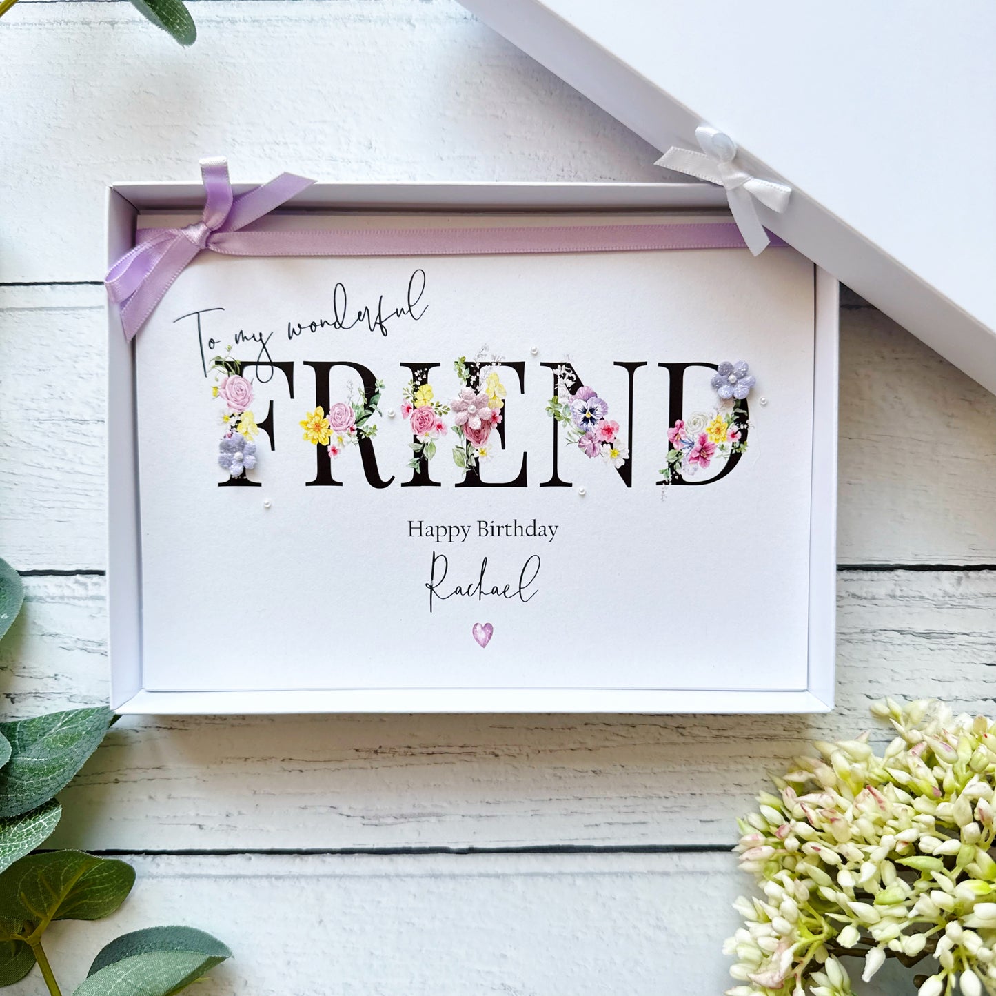 Wonderful Friend - Personalised Card